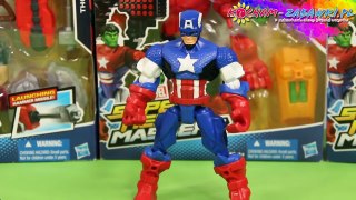 Captain America / Kapitan Ameryka - Super Hero Mashers - Marvel - Hasbro - B0694 A6833 - Recenzja