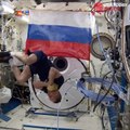 Russian cosmonauts take World Cup into space