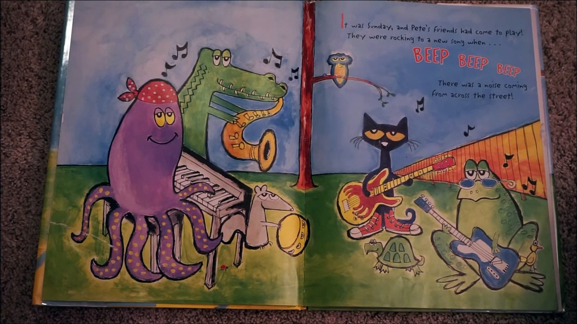 Pete the cat and the new guy
