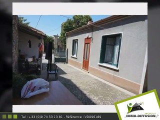 Maison A vendre Argeliers 52m2 + Cour 55m2