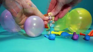 Frozen Elsa | Learn colors | Balloons | Bellboxes |