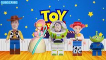 Daddy Finger Song Lego Toy Story Minifigures - Finger Family Toy Story - Nursery Rhymes for Childre