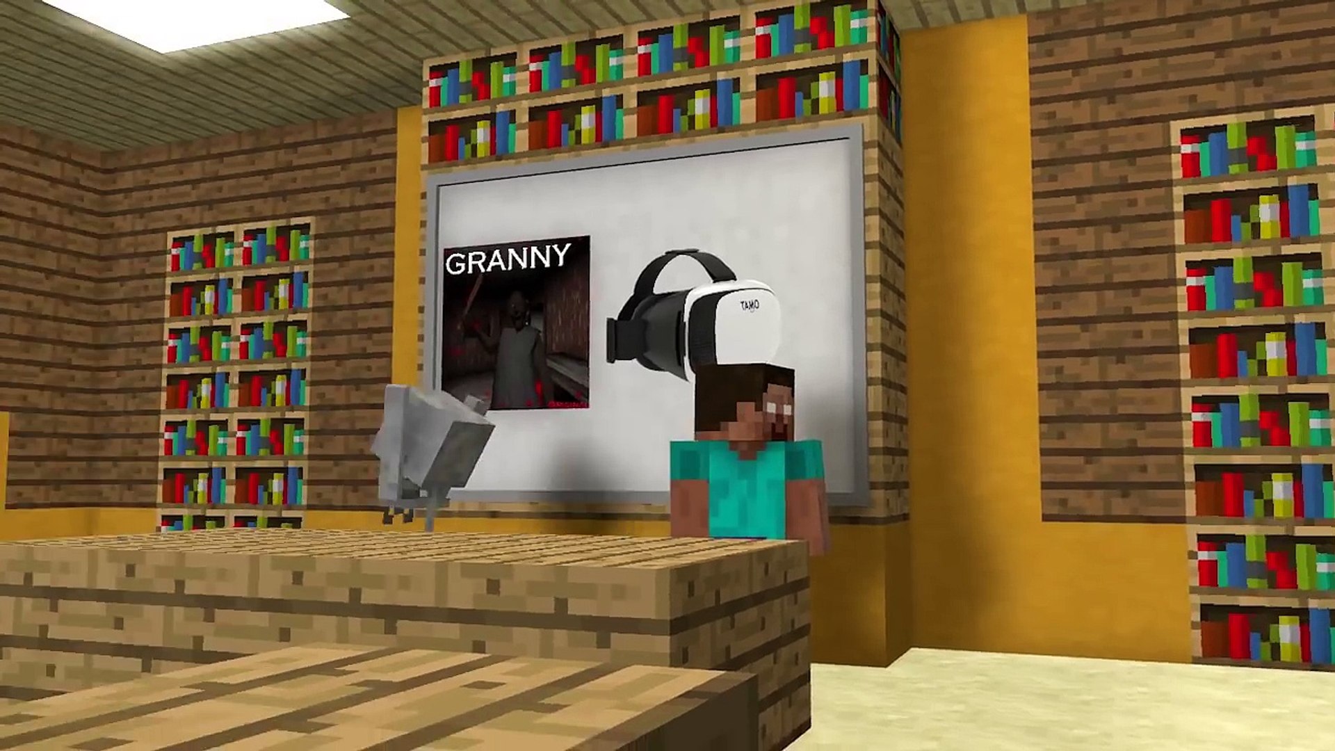 Monster School: Grandpa+Granny+Slendrina - Minecraft Animation -  Dailymotion Video