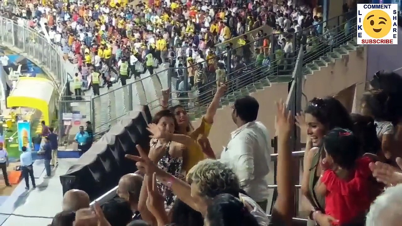 Chennai Super Kings Celebrations after reaching Final IPL2018 _ Dressing Room Celebration After Win