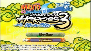 PPSSPP - Naruto Shippuden Ultimate Ninja Heroes 3 [Download Link]