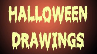 How to Draw Cute Candy Corn - Halloween Drawings