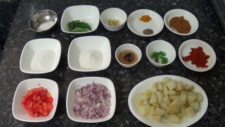 Potato Fry Manchurian Style Recipe in Tamil (உருளை கிழங்கு மஞ்சூரியன் ஃப்ரை)