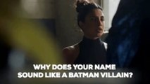 I came up with the line ‘Why does your name sound like a Batman villain?’ The writers loved it and decided to keep it! Quantico #AlexIsBack ABC Television Netwo