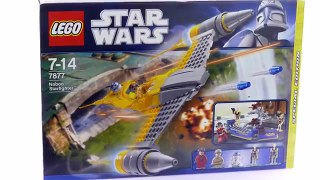 Lego Star Wars 7877 Naboo Starfighter - Lego Speed Build Review