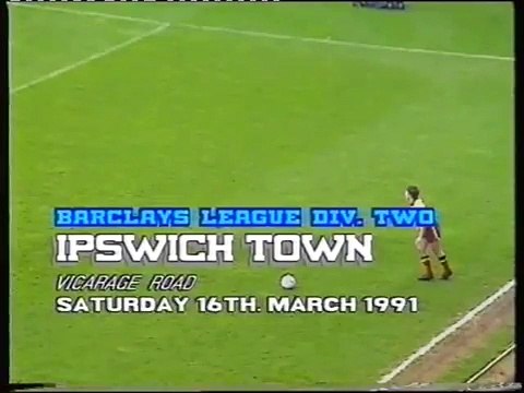 Watford - Ipswich Town 16-03-1991 Division Two