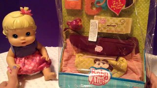 Baby Alive On The Go Baby Carrier and Purse Diaper Bag