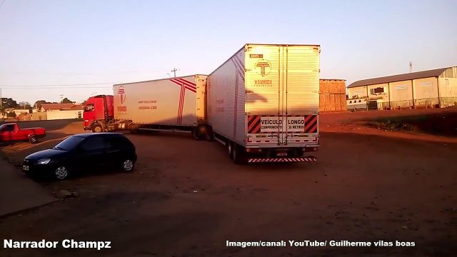 OS MELHORES MOTORISTAS DE CARRETA E CAMINHÃO DO MUNDO - MANOBRAS INCRÍVEIS COMPILAÇÃO #3