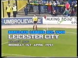 Watford - Leicester City 01-04-1991 Division Two