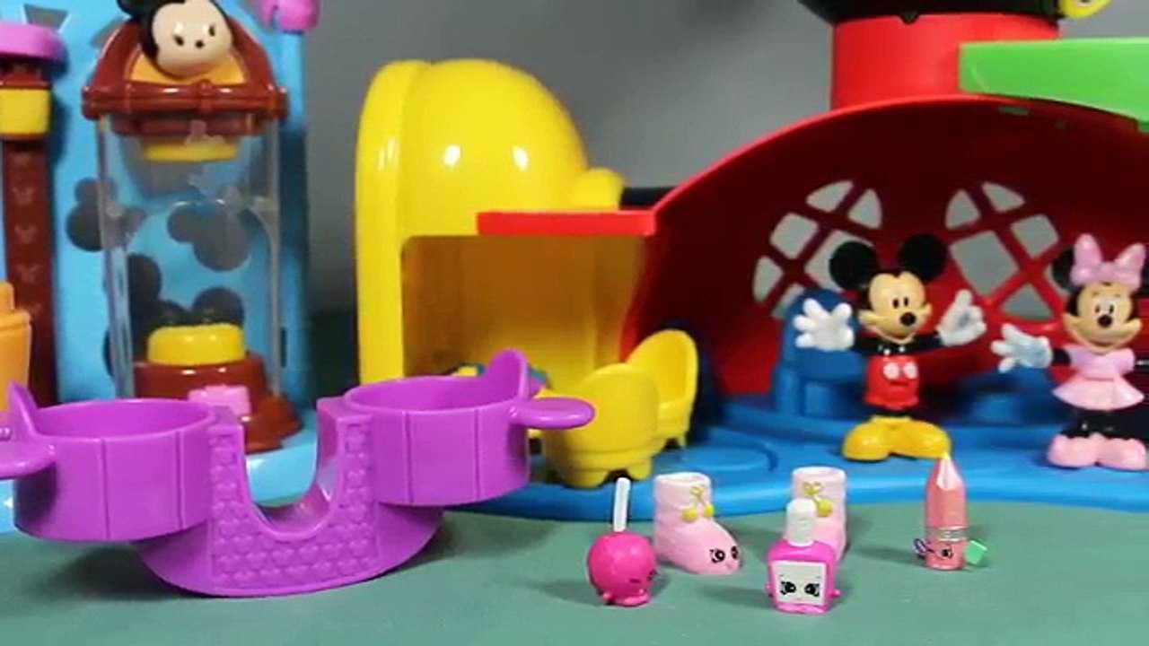 Wycieczka do Disneylandu - Shopkins & Diseny & Stacyjkowo - bajka po polsku