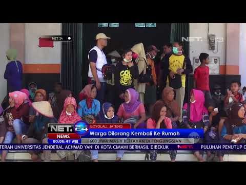 Gunung Merapi Meletus Lagi, Warga Dilarang Kembali Ke Rumahnya -NET24