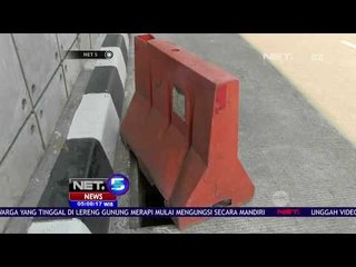 Penutup Gorong Underpas Mampang Hilang -NET5