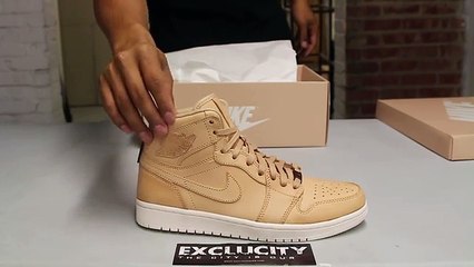 Air Jordan 1 High OG Pinnacle - Vachetta Tan - Unboxing Video at Exclucity
