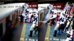 VIDEO: ट्रेन में चढ़ते वक्त नीचे गिरी महिला, RPF कांस्टेबल ने फिल्मी स्टाइल में बचाई जान