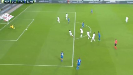 FIFA World Cup 2018 Warm up Match - Italy Vs Saudi Arabia (2-1 )  - Match Highlights