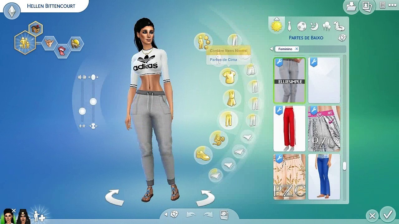 The Sims 4 |Irmãs Bittencourt | Create a Sim + Download |