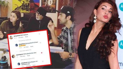 Jacqueline Fernandez REACTS on Ranbir Kapoor & Alia Bhatt's Relationship | FilmiBeat