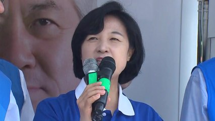 추미애 "평화 방해 한국당 대신 여당에 한 표" / YTN
