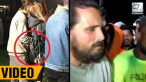 Scott Disick Caught Cosying Up To Mystery Chick At Kanye West’s Listening Party