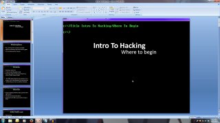 Introduction to Hacking / Where to start?