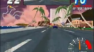 Ridge Racer 2 by Namco (1994) - Gameplay on Vivanonno Emulator