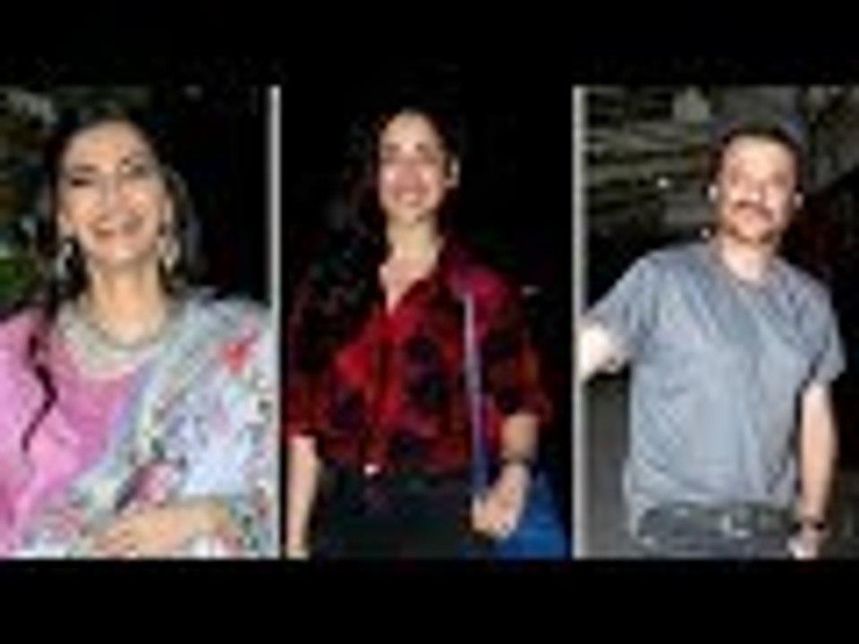 Bollywood Celebs At Bhavesh Joshi Special Screening | Sonam Kapoor, Janhvi Kapoor