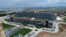 Eskişehir Şehir Hastanesi havadan görüntülendi