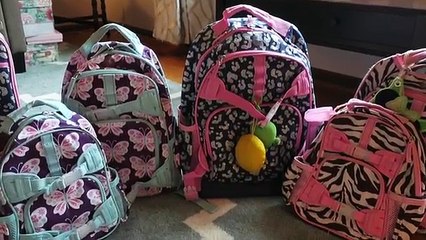 POTTERY BARN KIDS BACK PACK REVIEW! Small - Large - Mini | beingmommywithstyle