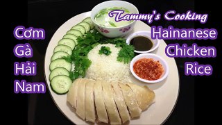 HOW TO MAKE Hainanese Chicken Rice - Com Ga Hai Nam QUICK AND EASY recipe