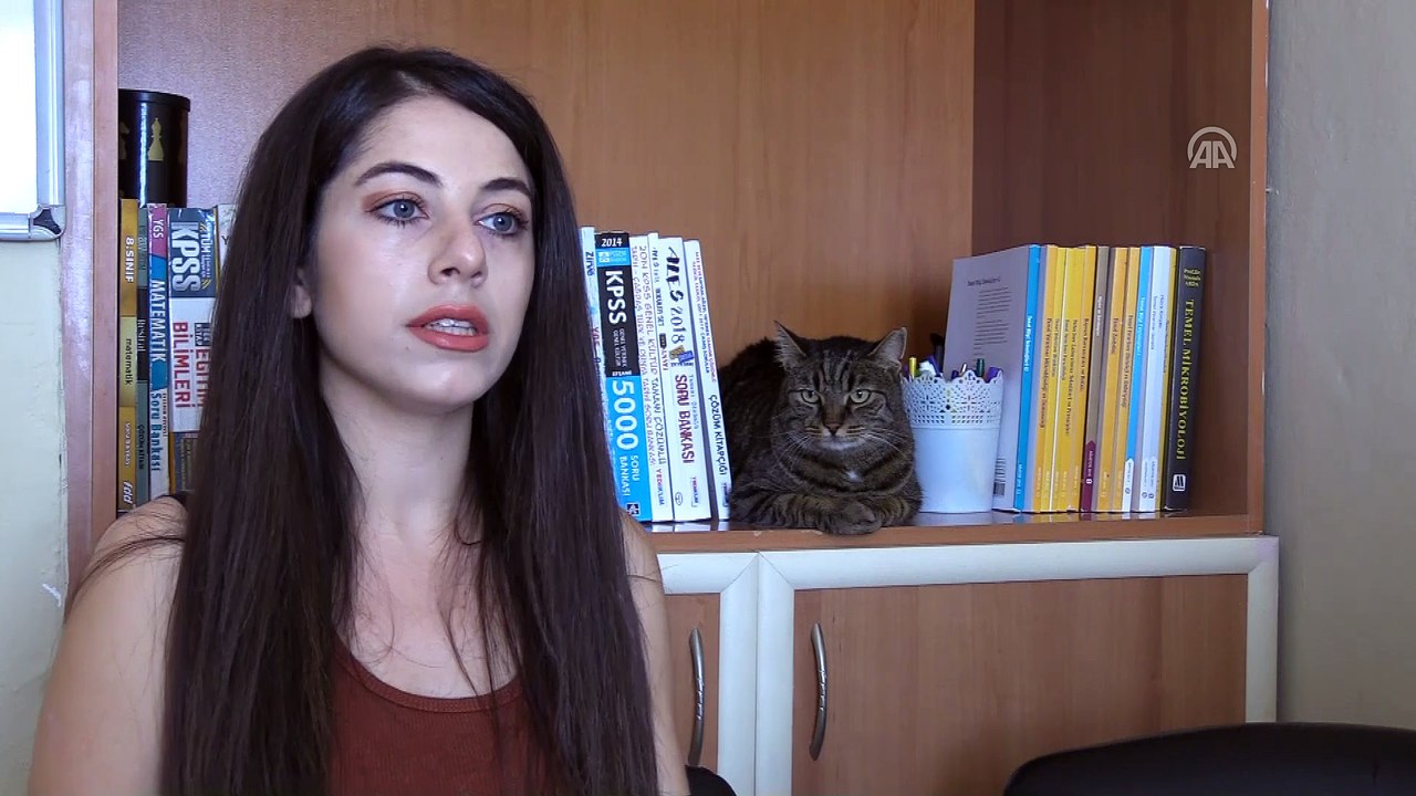 Gökçe öğretmen, sokak hayvanları için üniversite okuyor - İZMİR