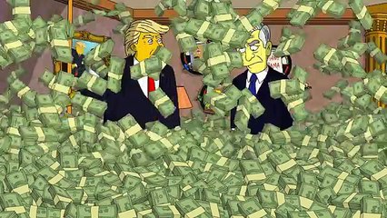 Mueller Meets Trump | Season 29 | THE SIMPSONS