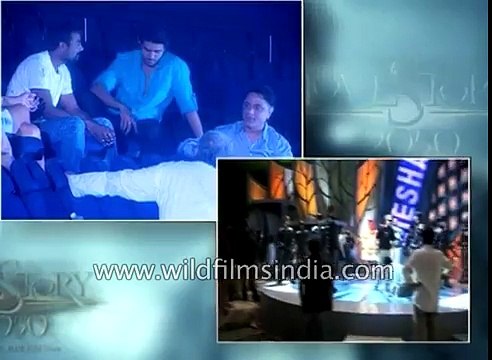 Harry Baweja Priyanka Chopra and Javed Akhtar - Making of Hindi film Love Story 2050