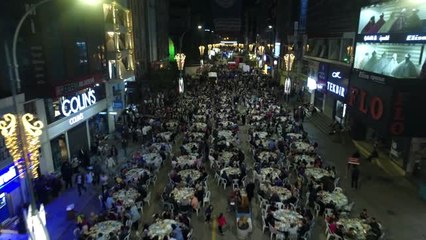 7'den 70'e Binlerce Vatandaş Sahur Sofrasında Buluştu