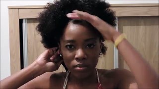 4 Quick Hairstyles for short natural hair Re uploaded!!