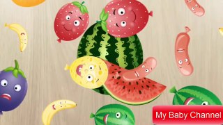 Dạy Bé Học Tiếng Anh Qua Hình Ảnh Các Loại Quả| Learning Fruits Names For Kids