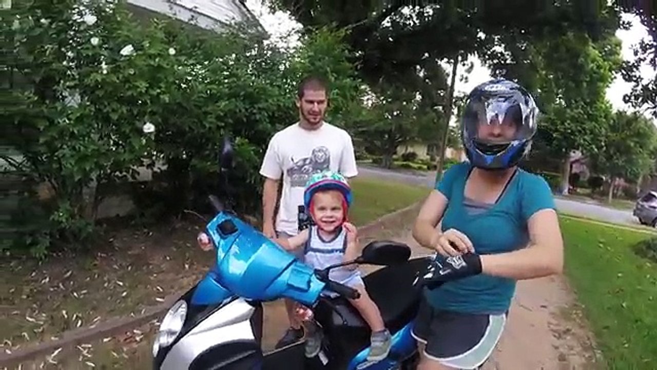 TaoTao 2016 Toddler on A Motorbike Adventure
