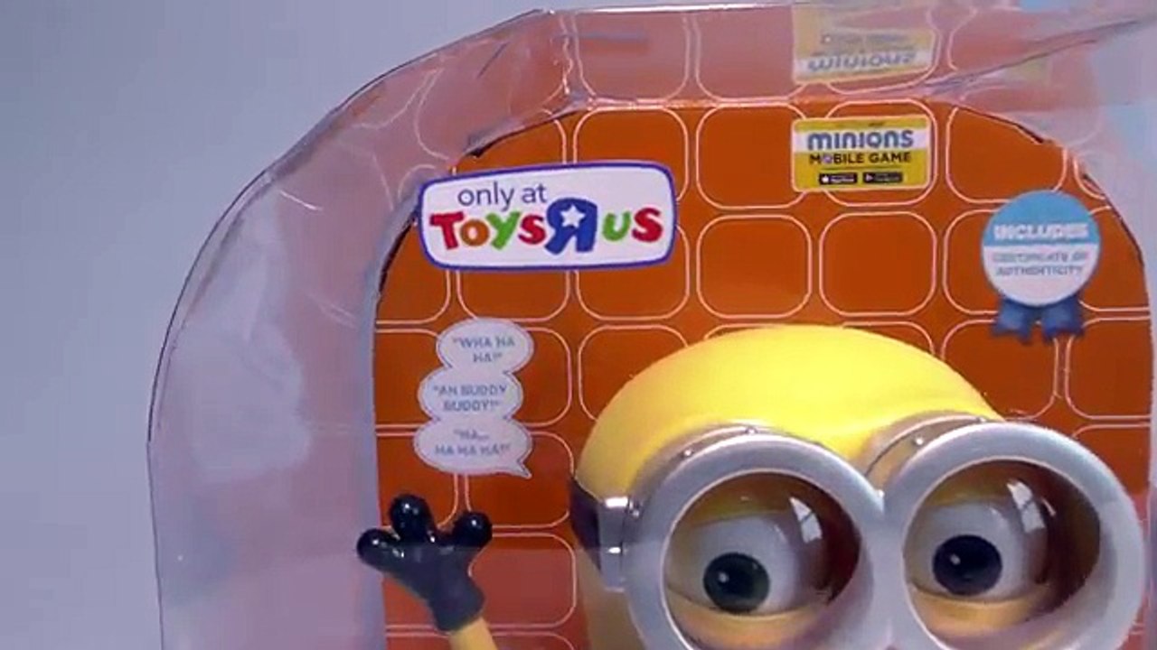 Minion Bob Collectors Edition - 8 Talking Action Figure - New new Minions Movie Exclusive Toys