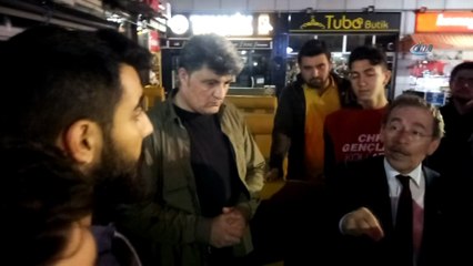 Abdüllatif Şener, üniversite öğrencileriyle tartıştı