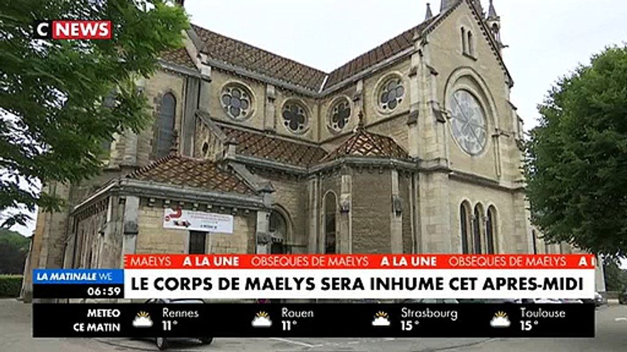Obsèques de Maëlys: Des centaines de personnes sont attendus à la Tour-du-Pin (Isère) pour la cérémonie