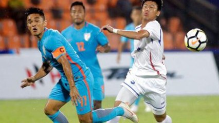 Sunil Chhetri Masterclass Tricks Taiwan At Intercontinental Cup