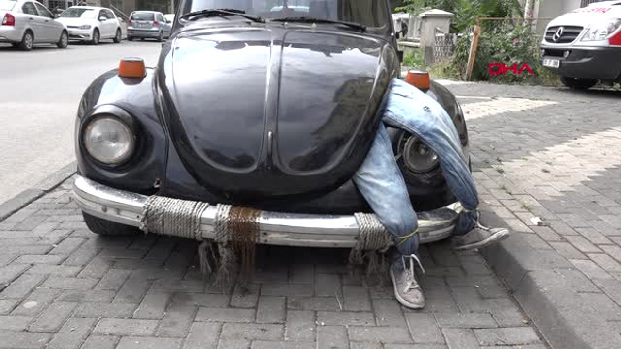 Kayseri Trafik Kazalarına Dikkat Çekmek İçin Aracını Bu Hale Getirdi Özel Hd