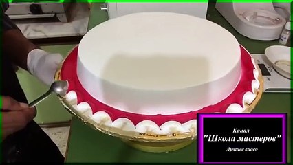 Оформление и украшение кремом датского торта. Украшение тортов кремом в домашних условиях.
