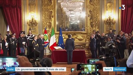 Italie : un gouvernement après trois mois de crise