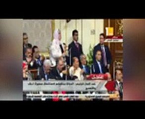 بالشعر والهتافات.. 4 نواب حيوا الرئيس فى مراسم "اليمين الدستورية"