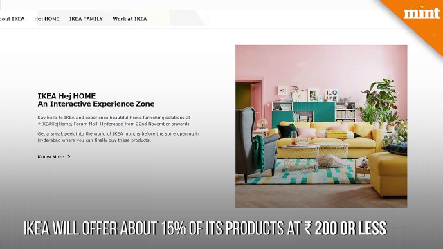 Ikea’s entry to the Indian market in July may trigger a price war