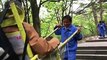 After climbing Mount Huangshan left tourists gasping for breath, these special workers carried them in sedan chairs and even delivered supplies with the help of